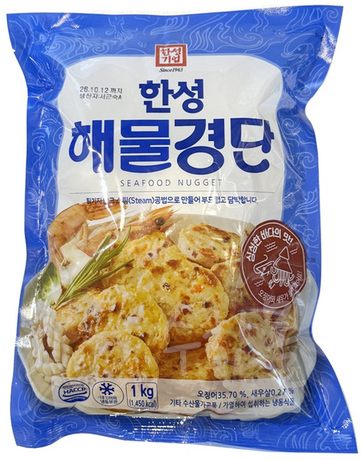 한성기업 해물경단 1kg, 3개