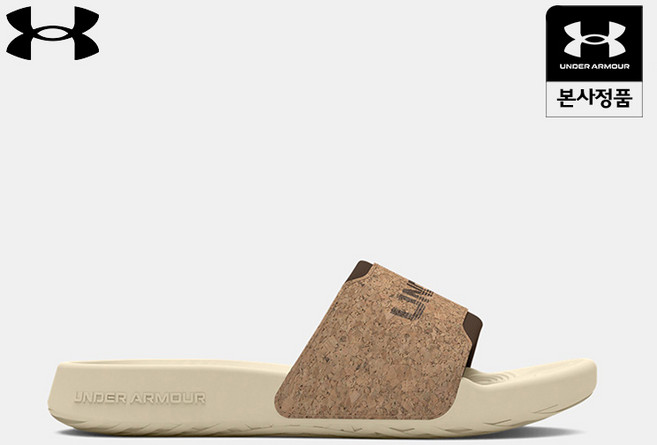 [정상가 55 000원] UA 이그나이트 셀렉트 코르크 유니섹스 슬라이즈_3027209-2
