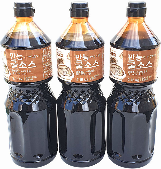 새마원 만능굴소스 남해굴 볶음밥 한식 중식 양식, 3개, 2.15kg