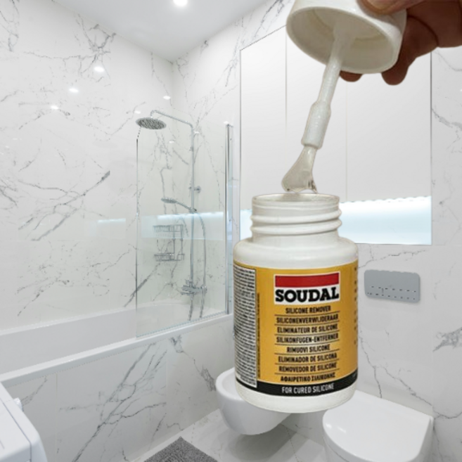 INVEN* 인벤 실리콘 제거 리무버 ( 작업 잔여 줄눈 마감 ), 제거제+뚜껑 붓, 12개