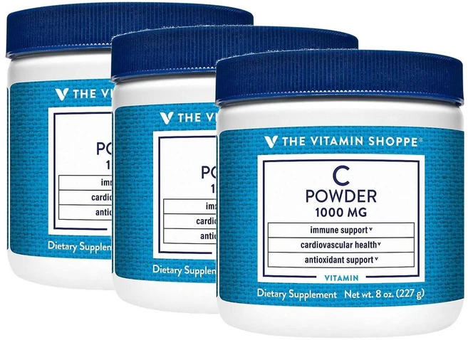 더비타민샵 비타민C 파우더 1000mg The Vitamin Shoppe Vitamin C Powder, 227g, 3개 - 쿠팡