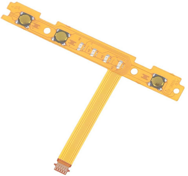 LR SL SR 버튼 키 플렉스 케이블 교체 부품 조이콘용 NS 스위치용 왼쪽오른쪽, 1)One 사이즈, 1개