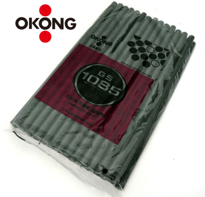 검정색 글루건심 오공 GS-1085BK 검정핫멜트 스틱 700g 블랙 검은색 핫멜트봉 11mm, 1개