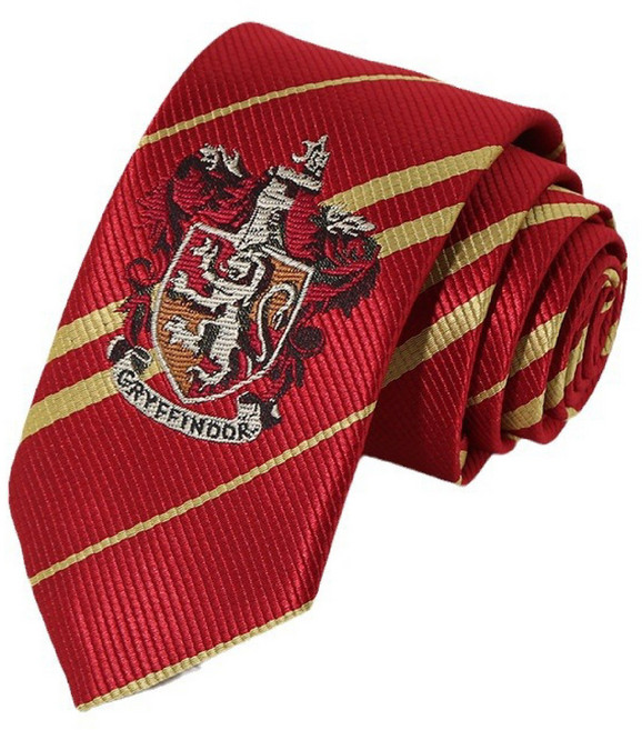 [청춘교복] 해리포터 넥타이 로고 무지 마법학교 코스프레 졸업사진 할로윈 파티 소품