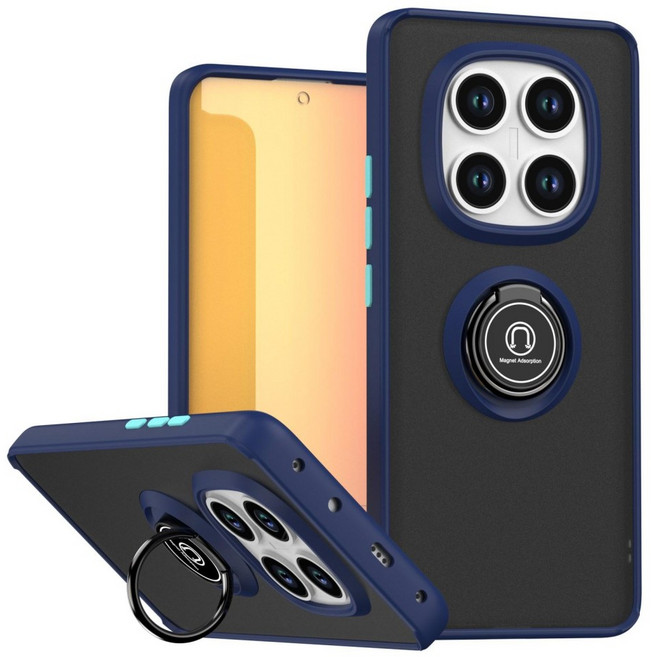 샤오미 스마트폰 케이스 메가세이프 마그네틱 초강력 방충격 거치대 내장 소프트 터치 컨트라스트 컬러 보호 케이스