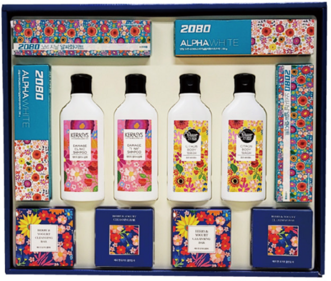 추석 애경 NH 플라워리 선물세트 쇼핑백 회사 복지관 요양원 단체 대량, 1개