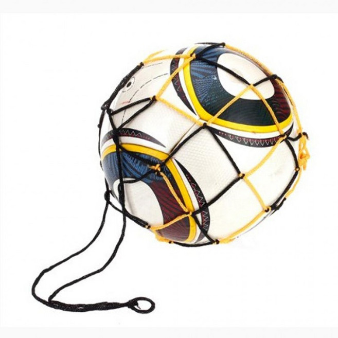 공 메쉬 그물 보관 가방 축구 농구 배구 운동 용품 휴대 이동 수납 끈 달린, 1개, 축구그물망 BL03352