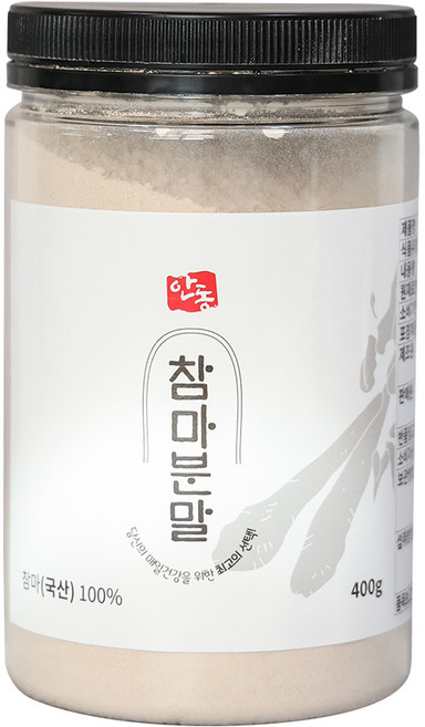 안동마Day 껍질 벗긴 안동 참마가루 통분말 마분말 마가루, 1개, 400g