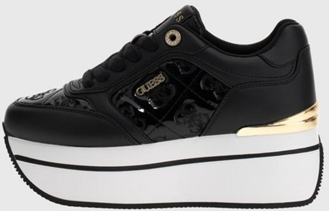 게스 캠리09 키높이 스니커즈 블랙 여성 FLTCM9 FAL12 (관부가세포함가)