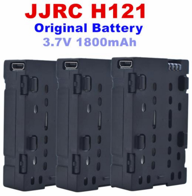 JJRC H121 드론 배터리 용 3.7V 1800mAh 폼 전투기 비행기 예비 부품 액세서리, 05 5PCS