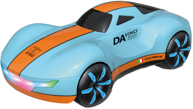 UB 소울카 다빈치 에디션 무선 드리프트 RC카 LED 듀얼 컨트롤러, 블루, 1개