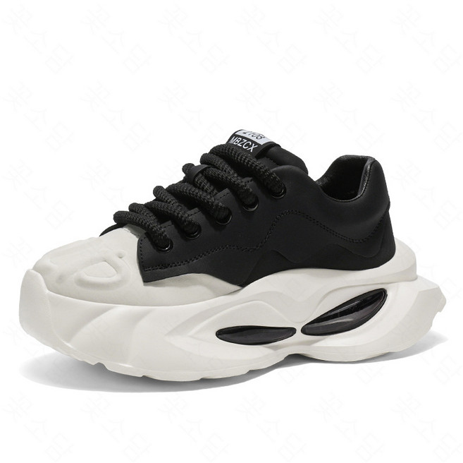 꽃소담 남자 통굽 키높이 어글리 운동화 쿠션 컴포트화 HZHF646