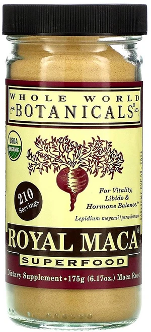 홀월드보태니컬스 로열 마카 슈퍼푸드 글루텐 프리 비건, 1개, 175g, 175g - 쿠팡
