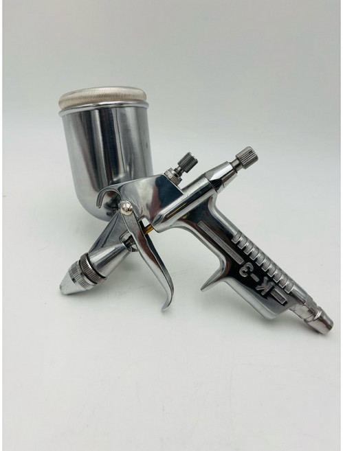 K-3 氣動油漆噴槍 0.5mm噴嘴 適用小面積DIY上漆與漆面修補, 1個