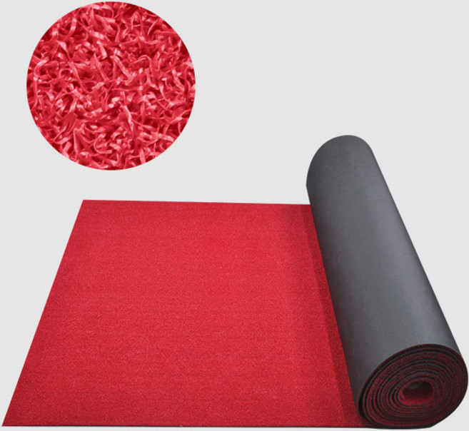 조경용 옥상 테라스 발코니 인테리어 수지매트 인조잔디 롤매트 100cm, 칼라잔디롤매트 레드 120x100cm