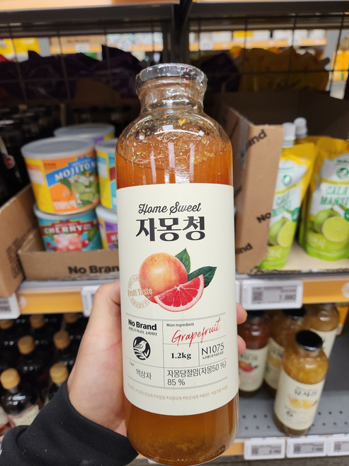 [노브랜드] 자몽청 1200g, 1개, 1개입, 1.2kg