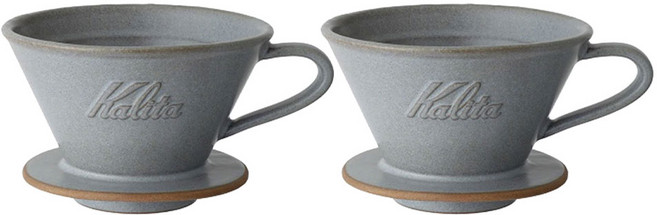 Kalita 濾杯 MI185 沙灰色, 單品, 2個, 0ml