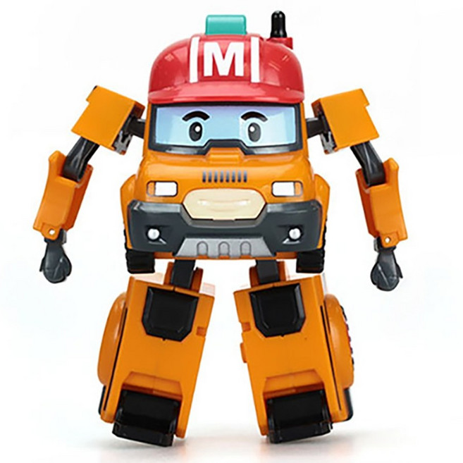 변신 로봇 마크 로보카폴리 장난감, 1개, 주황