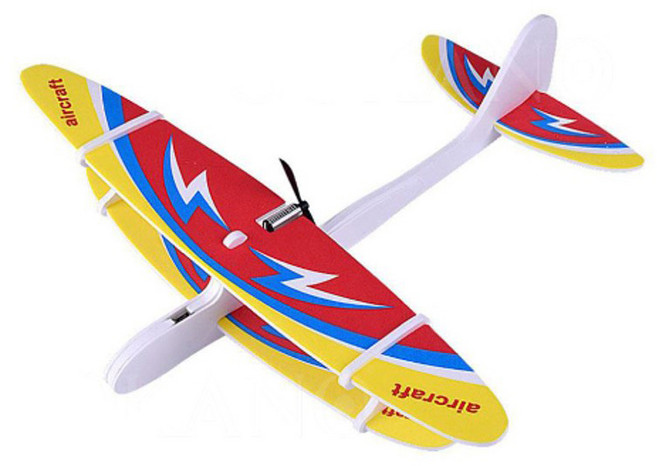 티처스 모터 글라이더 스티로폼비행기 RC비행기 만들기 과학교구, 1박스