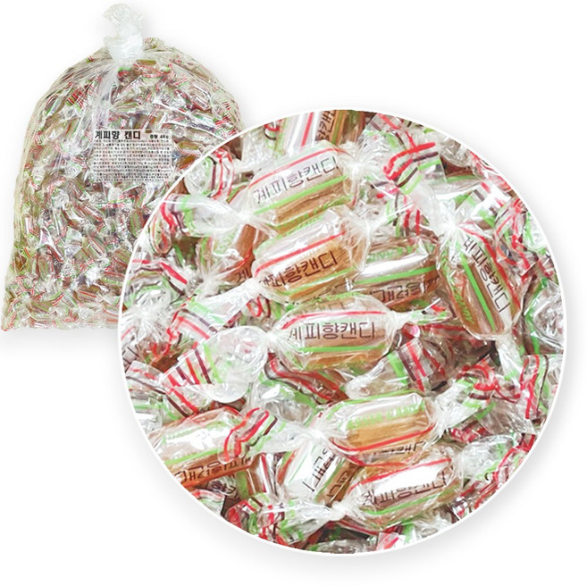 양지제과 계피향 사탕 대용량 4kg (약 400개별포장) 업소용 벌크 개별포장 캔디, 1개