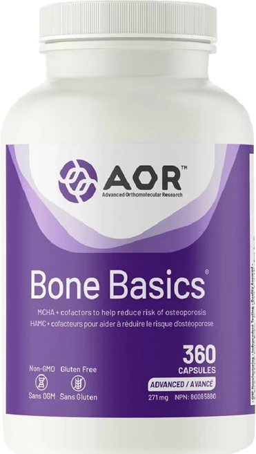 에이오알 칼슘종합영양제 본 베이직스 칼슘 마그네슘 비타민D3 비타민K2 360캡슐 AOR Bone Basics, 1개, 360정 - 쿠팡
