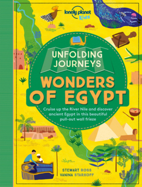 Unfolding Journeys - Wonders of Egypt Hardcover, Lonely Planet, English, 9781786575388