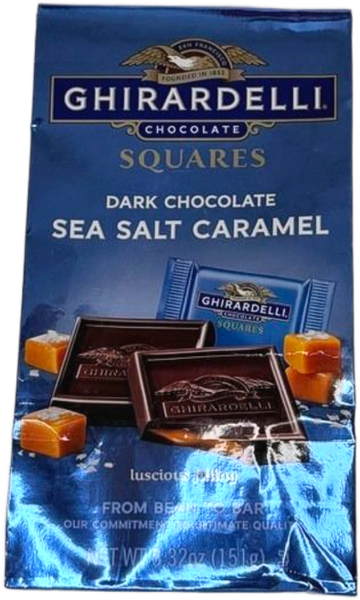 기라델리 다크초콜릿 씨솔트카라멜, 151g, 1개