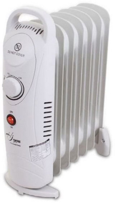 Safire 소형라디에이터 5핀 500w라지에이터 미니라디에이터 캠핑히터 사무실온풍기 캠핑난로, 단품