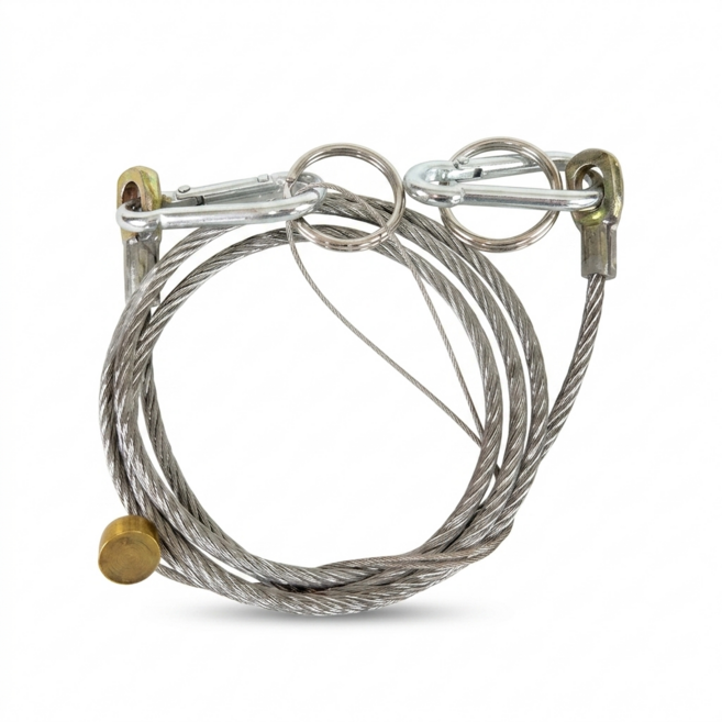 비나형 와이어 안전고리 3kg, 1개