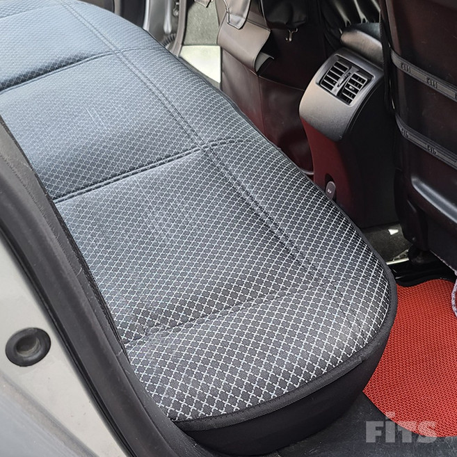 뒷좌석 시트커버 방석 LF소나타 승용/택시차량 풀커버, 블랙도트-방수원단, 1개