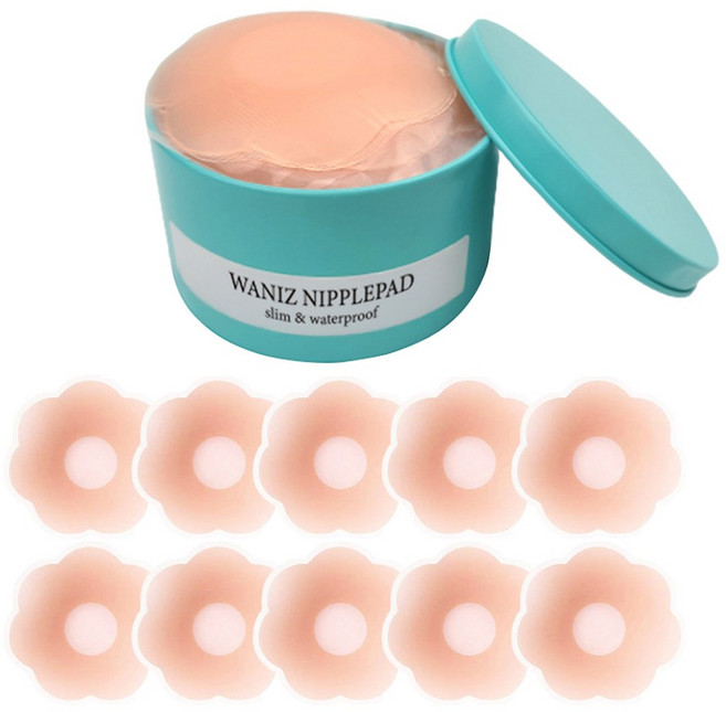 와니즈 오리지널 실리콘 니플패치 플라워