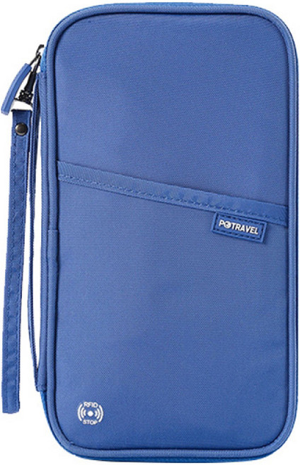 POTRAVEL RFID防盜刷多功能護照證件收納包