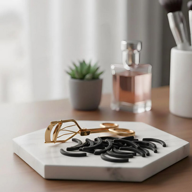 리브잇 가성비 속눈썹뷰러 고무리필, 24개, 블랙