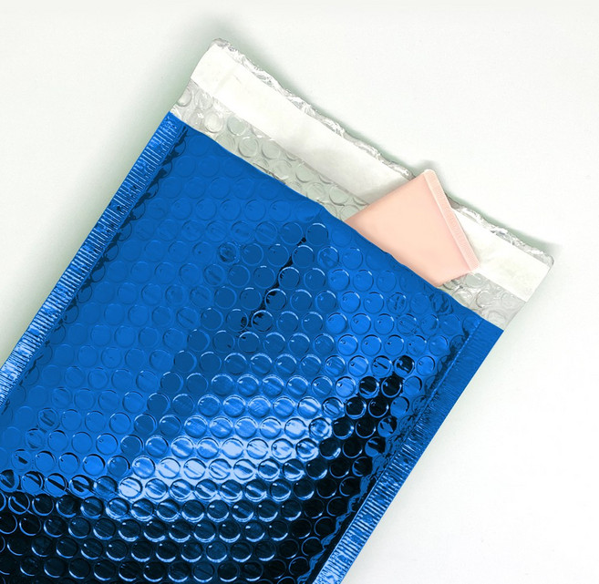 [창조하는 사람들] 프리미엄 택배안전봉투 메탈호일봉투 -블루 안전에어봉투, 20매