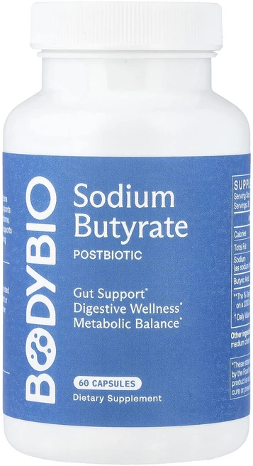 건강챙기세요 BodyBio 소듐 낙산염 캡슐 60정 백살까지오래오래, 1개 - 쿠팡