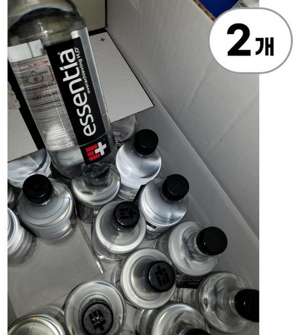 에센시아 보틀 워터 24개입 Essentia Bottled Water LLC Ionized Alkaline Water 24pack 590ml, 2개