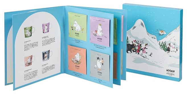 무민 아라비아 애뉴얼 티 북 2024홍차티백, 1개, 1개입, 1g