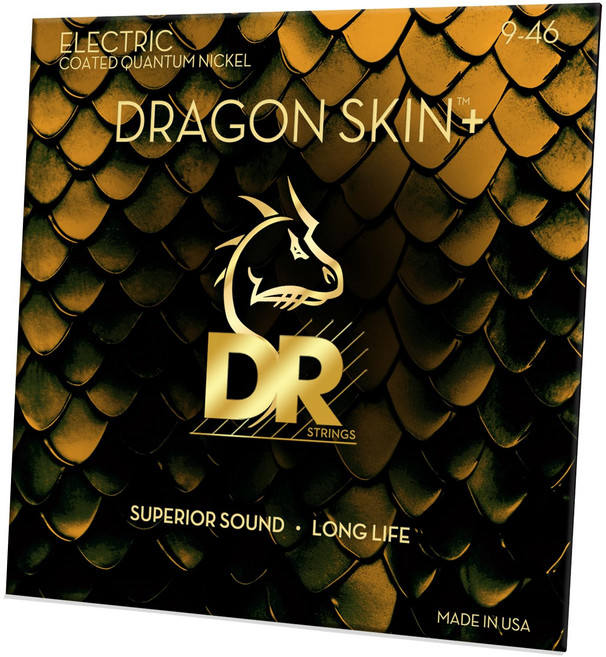 DR Strings DRAGON SKIN + DEQ-9-46 [] (데아르) 일렉트릭 기타 현 광탐 니켈을 권현에, DEQ-7/9 Light 7 String 9-52, 1개