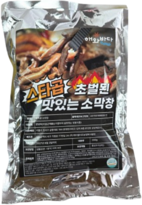 스타곱 초벌된 맛있는 소막창, 1개, 200g