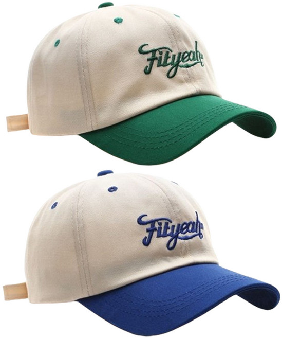 CULT 투톤 볼캡 모자 1+1