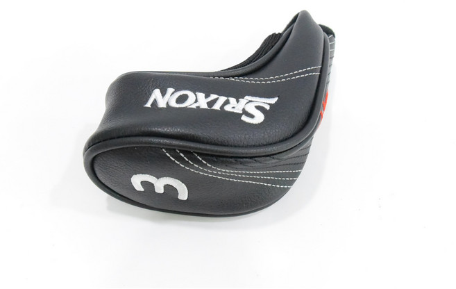 스릭슨 드라이빙 아이언 커버 헤드커버, 1개, 블랙