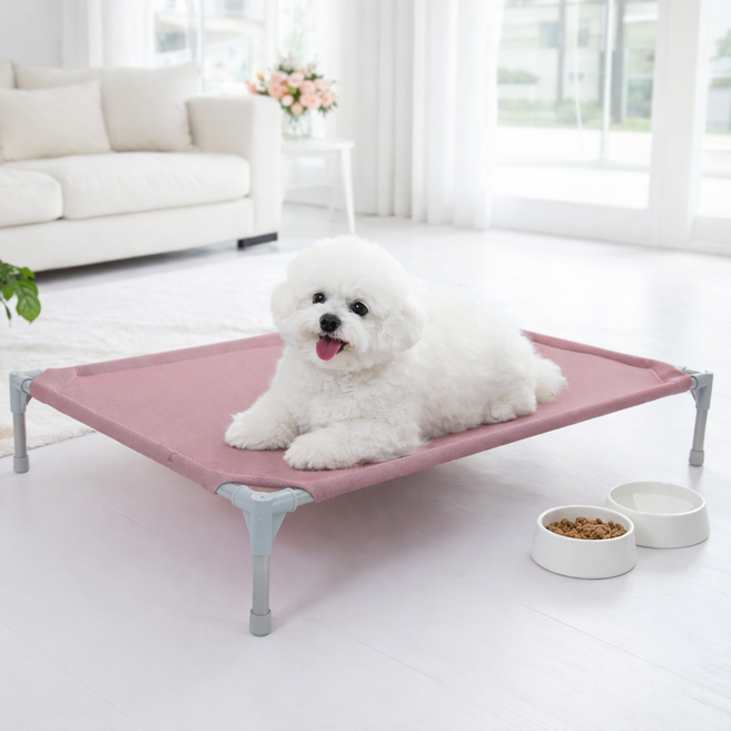 리치독스 강아지침대 고양이 해먹 애견 침대, 블루, 1개