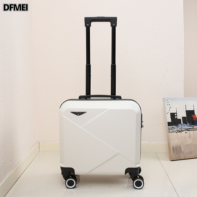 DFMEI 迷你外賣行李箱輕便小型登機拉桿箱包20女密碼旅行箱子小號男18寸