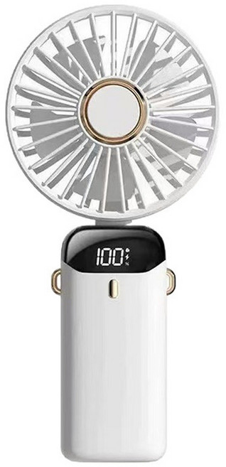 FC08 渦輪便攜風扇 LED照明 100檔風力, N15, 60*55*155