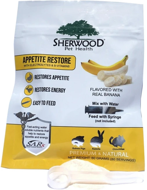 셔우드 소동물 입맛회복 사료 60g, 1개 - 쿠팡