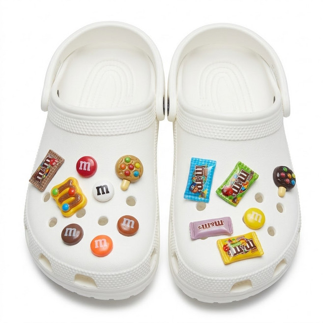 달콤함에 빠진 나만의 초콜릿 신발꾸미기 파츠12P DIY