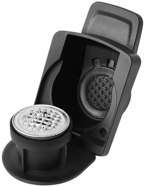 돌체구스토 캡슐 리필 재사용 커피 필터 호환 네스프레소 오리지널 어댑터 액세서리와 되는 홀더로 변환, 1개, 1개, 1개입