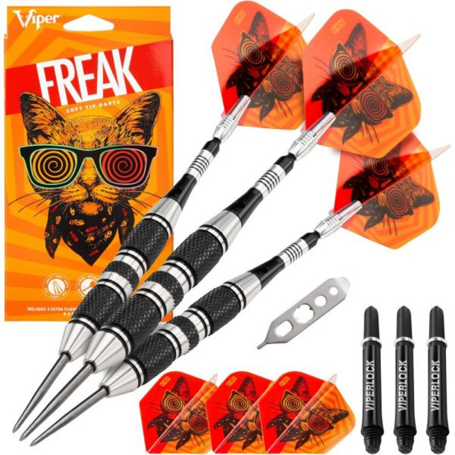 Viper 바이퍼 괴물 스틸 팁 다트 22그램, 1개