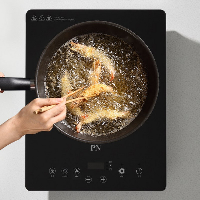 PN풍년 업소용 1구 인덕션렌지 하이커머스 N3000 사각 3000W 초고출력 고화력, 프리스탠딩