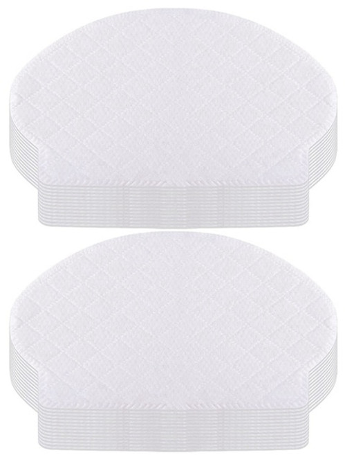 가전 에코백스 디봇 오즈모 N7/T5/오즈모 920/오즈모 950 로봇 진공 청소기와 호환되는 50 팩 일회용 걸레 패드, 1개